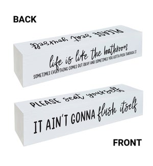 Please Seat Yourself Block